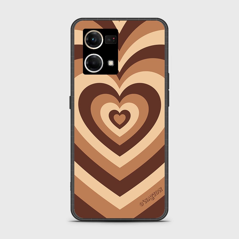 Oppo F21 Pro 4G Cover - O'Nation Heartbeat Series - HQ Ultra Shine Premium Infinity Glass Soft Silicon Borders Case