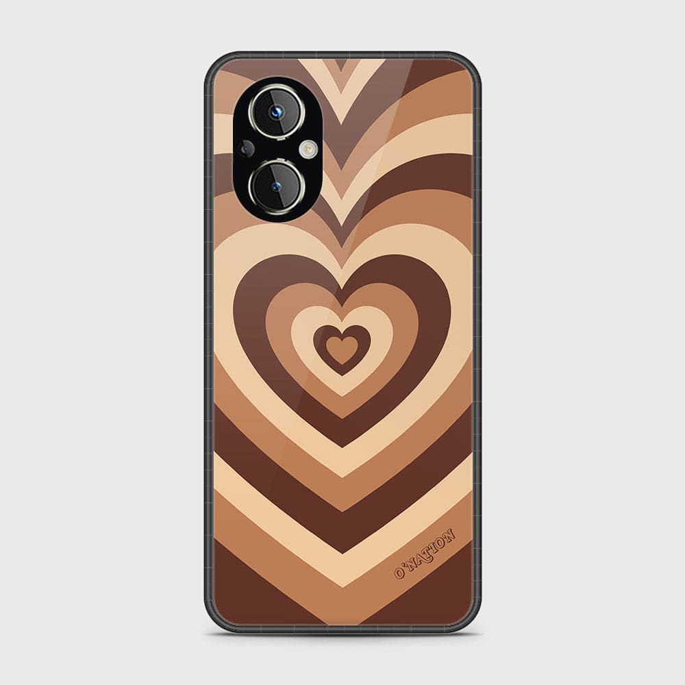 Oppo Reno 7Z 5G Cover - O'Nation Heartbeat Series - HQ Ultra Shine Premium Infinity Glass Soft Silicon Borders Case