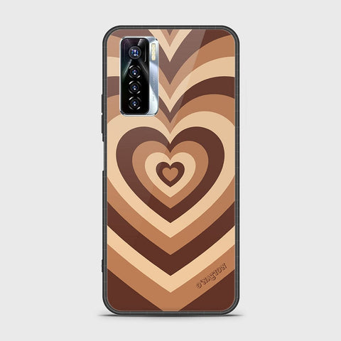 Tecno Camon 17 Pro Cover - O'Nation Heartbeat Series - HQ Ultra Shine Premium Infinity Glass Soft Silicon Borders Case