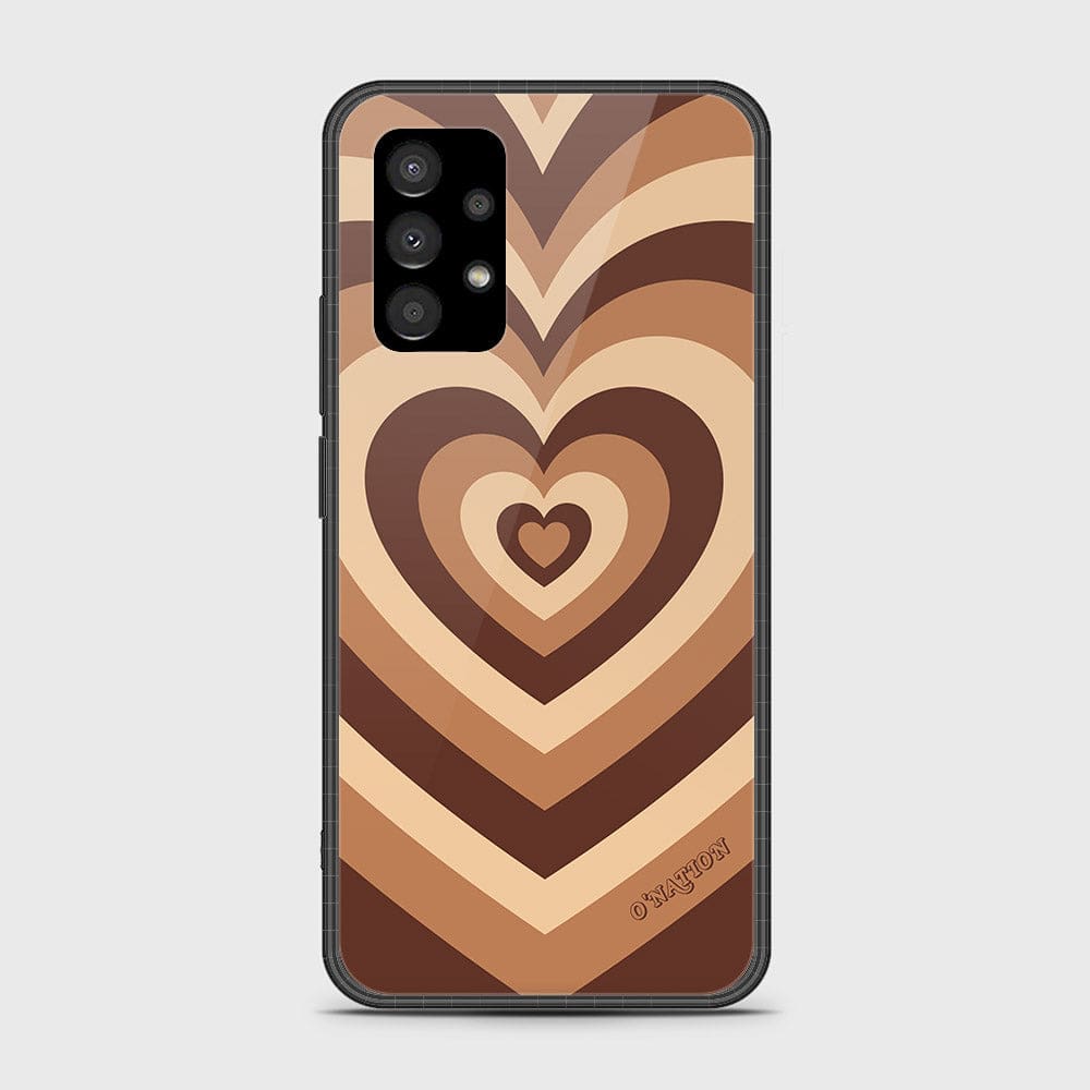 Samsung Galaxy A53 5G Cover - O'Nation Heartbeat Series - HQ Ultra Shine Premium Infinity Glass Soft Silicon Borders Case