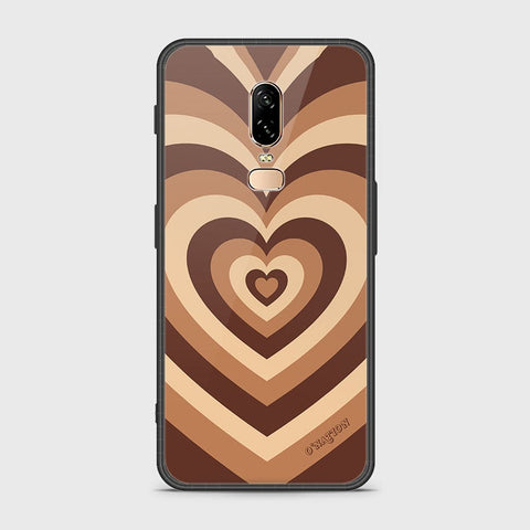 OnePlus 6 Cover - O'Nation Heartbeat Series - HQ Ultra Shine Premium Infinity Glass Soft Silicon Borders Case