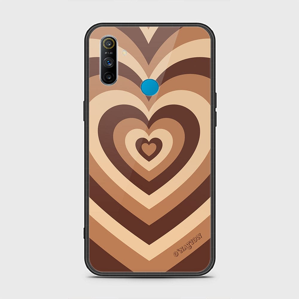 Realme 6i Cover - O'Nation Heartbeat Series - HQ Ultra Shine Premium Infinity Glass Soft Silicon Borders Case