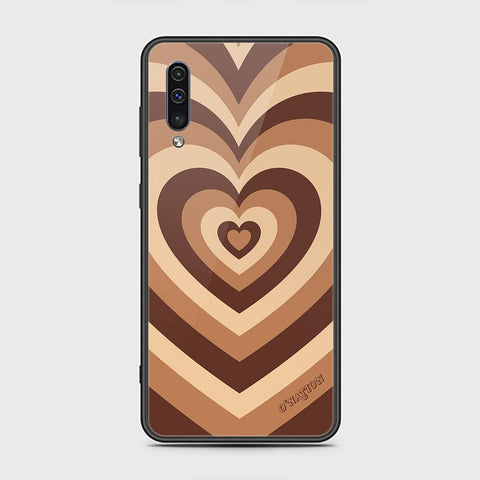 Samsung Galaxy a30s Cover - O'Nation Heartbeat Series - HQ Ultra Shine Premium Infinity Glass Soft Silicon Borders Case