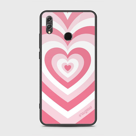 Huawei Honor 8X Cover - O'Nation Heartbeat Series - HQ Ultra Shine Premium Infinity Glass Soft Silicon Borders Case