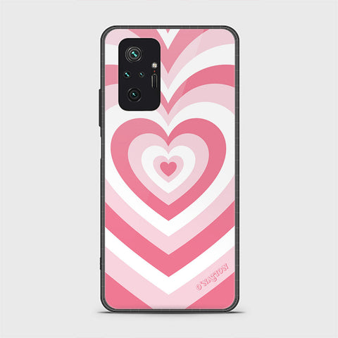 Xiaomi Redmi Note 10 Pro 4G Cover - O'Nation Heartbeat Series - HQ Ultra Shine Premium Infinity Glass Soft Silicon Borders Case