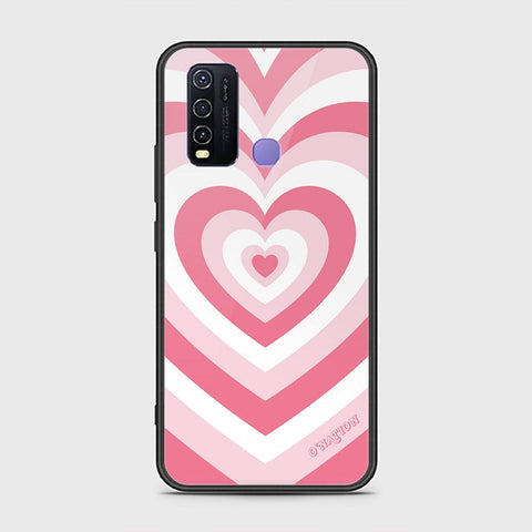 Vivo Y30 Cover - O'Nation Heartbeat Series - HQ Ultra Shine Premium Infinity Glass Soft Silicon Borders Case