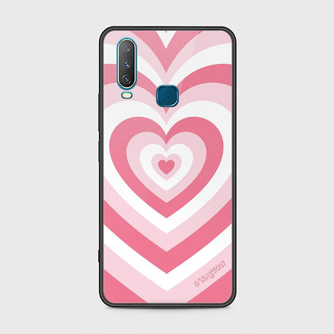 Vivo Y12 Cover - O'Nation Heartbeat Series - HQ Ultra Shine Premium Infinity Glass Soft Silicon Borders Case