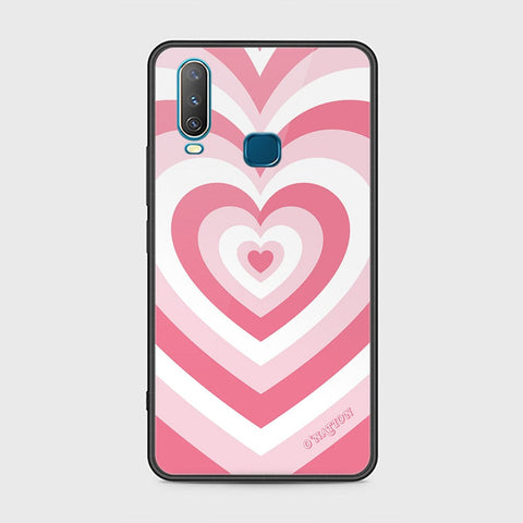 Vivo Y15 Cover - O'Nation Heartbeat Series - HQ Ultra Shine Premium Infinity Glass Soft Silicon Borders Case