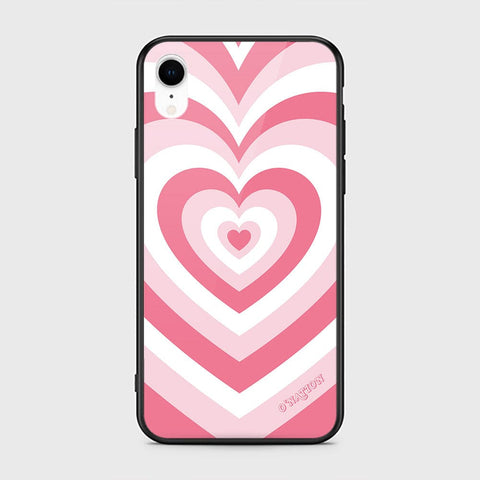 iPhone XR Cover - O'Nation Heartbeat Series - HQ Ultra Shine Premium Infinity Glass Soft Silicon Borders Case