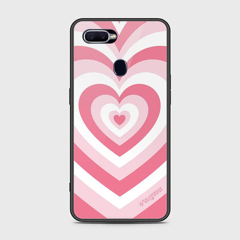 Oppo F9 / F9 Pro Cover - O'Nation Heartbeat Series - HQ Ultra Shine Premium Infinity Glass Soft Silicon Borders Case