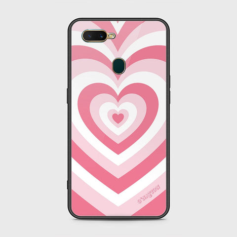 Oppo A12s Cover - O'Nation Heartbeat Series - HQ Ultra Shine Premium Infinity Glass Soft Silicon Borders Case