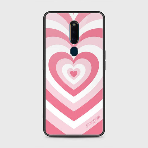 Oppo R19 Cover - O'Nation Heartbeat Series - HQ Ultra Shine Premium Infinity Glass Soft Silicon Borders Case