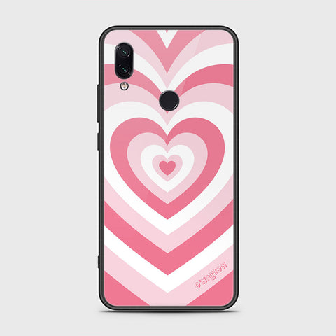 Xiaomi Redmi Note 7 Cover - O'Nation Heartbeat Series - HQ Ultra Shine Premium Infinity Glass Soft Silicon Borders Case