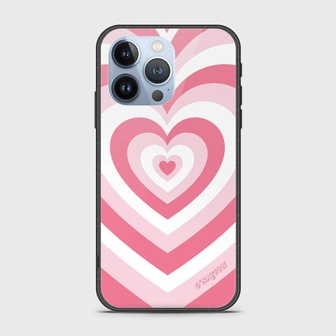 iPhone 13 Pro Cover - O'Nation Heartbeat Series - HQ Ultra Shine Premium Infinity Glass Soft Silicon Borders Case