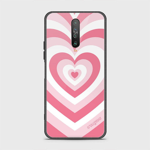 Xiaomi Poco X2 Cover - O'Nation Heartbeat Series - HQ Ultra Shine Premium Infinity Glass Soft Silicon Borders Case