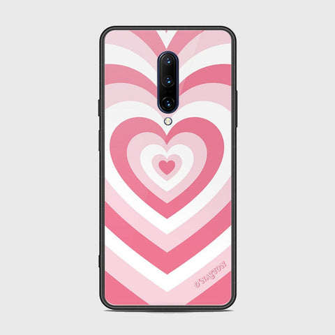 OnePlus 7 Pro Cover - O'Nation Heartbeat Series - HQ Ultra Shine Premium Infinity Glass Soft Silicon Borders Case