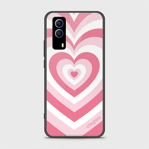 Vivo Y53s Cover - O'Nation Heartbeat Series - HQ Ultra Shine Premium Infinity Glass Soft Silicon Borders Case