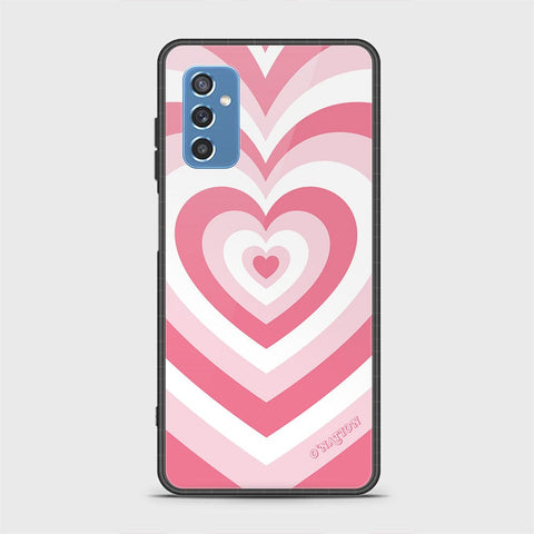 Samsung Galaxy M52 5G Cover - O'Nation Heartbeat Series - HQ Ultra Shine Premium Infinity Glass Soft Silicon Borders Case