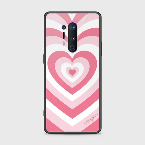 OnePlus 8 Pro Cover - O'Nation Heartbeat Series - HQ Ultra Shine Premium Infinity Glass Soft Silicon Borders Case