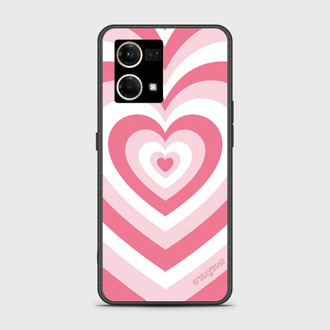 Oppo F21 Pro 4G Cover - O'Nation Heartbeat Series - HQ Ultra Shine Premium Infinity Glass Soft Silicon Borders Case