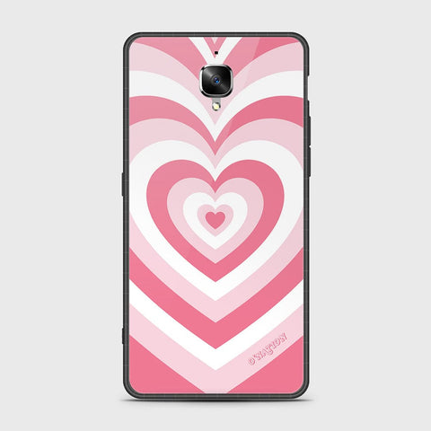 OnePlus 3 Cover - O'Nation Heartbeat Series - HQ Ultra Shine Premium Infinity Glass Soft Silicon Borders Case