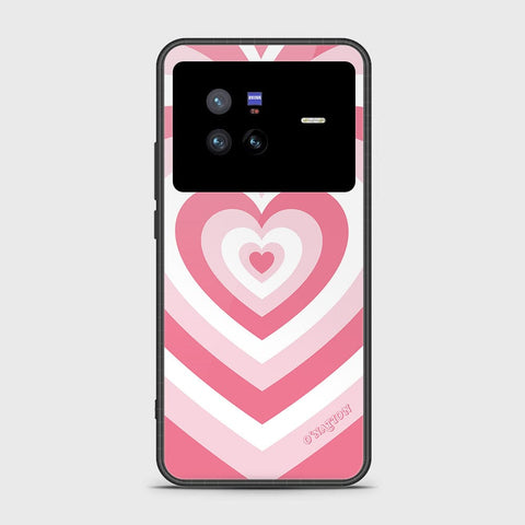 Vivo X80 Cover - O'Nation Heartbeat Series - HQ Ultra Shine Premium Infinity Glass Soft Silicon Borders Case