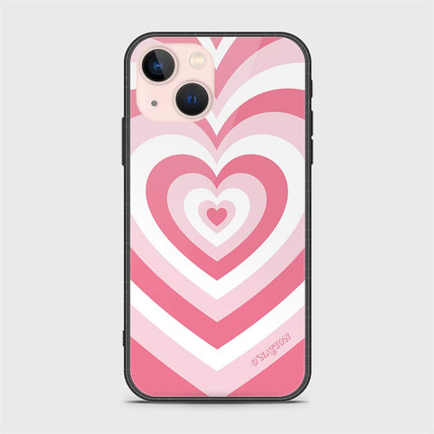 iPhone 14 Plus Cover - O'Nation Heartbeat Series - HQ Ultra Shine Premium Infinity Glass Soft Silicon Borders Case