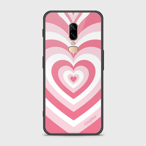 OnePlus 6 Cover - O'Nation Heartbeat Series - HQ Ultra Shine Premium Infinity Glass Soft Silicon Borders Case