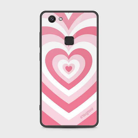 Vivo V7 Plus Cover - O'Nation Heartbeat Series - HQ Ultra Shine Premium Infinity Glass Soft Silicon Borders Case