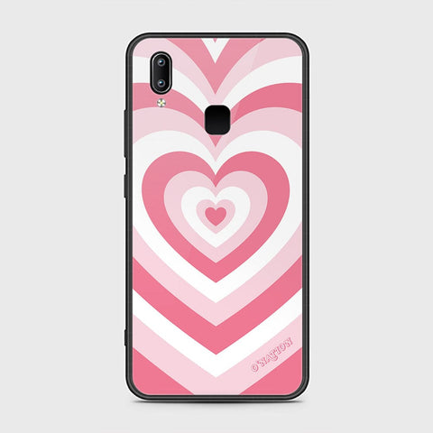 Vivo Y91 Cover - O'Nation Heartbeat Series - HQ Ultra Shine Premium Infinity Glass Soft Silicon Borders Case