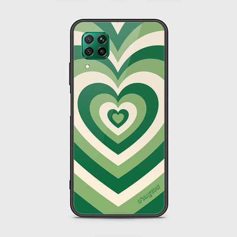 Huawei Nova 7i Cover - O'Nation Heartbeat Series - HQ Ultra Shine Premium Infinity Glass Soft Silicon Borders Case