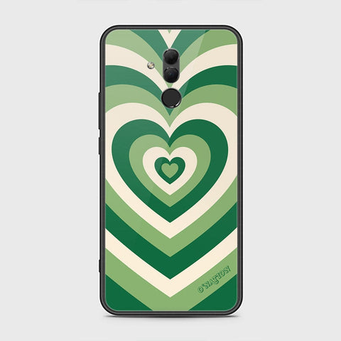 Huawei Mate 20 Lite Cover - O'Nation Heartbeat Series - HQ Ultra Shine Premium Infinity Glass Soft Silicon Borders Case