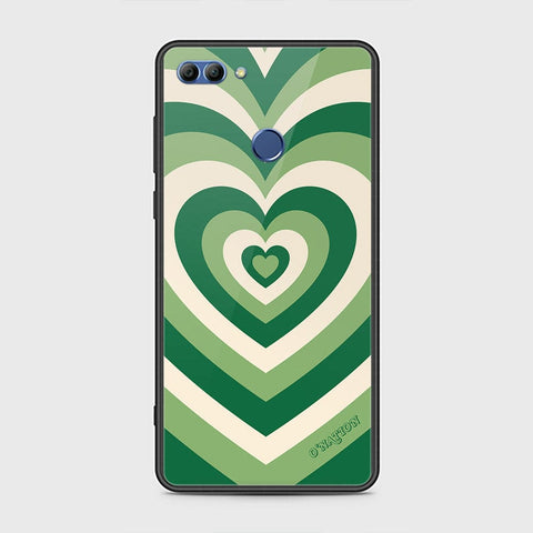 Huawei Y9 2018 Cover - O'Nation Heartbeat Series - HQ Ultra Shine Premium Infinity Glass Soft Silicon Borders Case