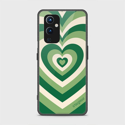 OnePlus 9 Cover - O'Nation Heartbeat Series - HQ Ultra Shine Premium Infinity Glass Soft Silicon Borders Case