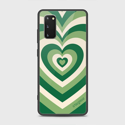 Samsung Galaxy S20 Plus Cover - O'Nation Heartbeat Series - HQ Ultra Shine Premium Infinity Glass Soft Silicon Borders Case