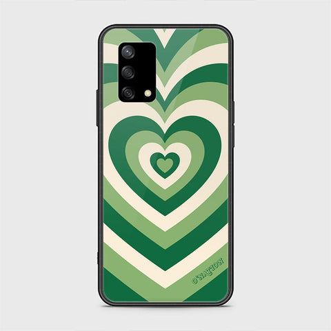 Oppo A74 Cover - O'Nation Heartbeat Series - HQ Ultra Shine Premium Infinity Glass Soft Silicon Borders Case