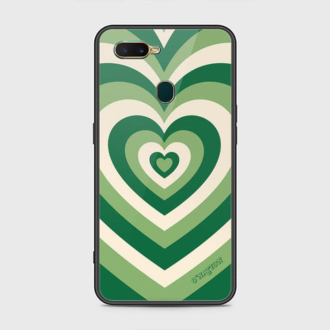 Oppo A12s Cover - O'Nation Heartbeat Series - HQ Ultra Shine Premium Infinity Glass Soft Silicon Borders Case