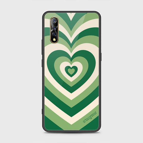 Vivo S1 Cover - O'Nation Heartbeat Series - HQ Ultra Shine Premium Infinity Glass Soft Silicon Borders Case