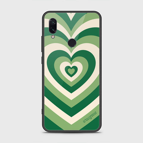 Xiaomi Redmi Note 7 Cover - O'Nation Heartbeat Series - HQ Ultra Shine Premium Infinity Glass Soft Silicon Borders Case