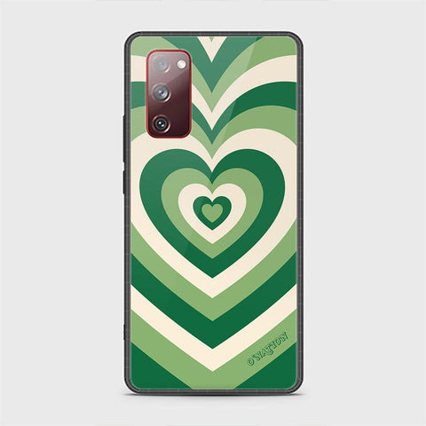 Samsung Galaxy S20 FE Cover - O'Nation Heartbeat Series - HQ Ultra Shine Premium Infinity Glass Soft Silicon Borders Case