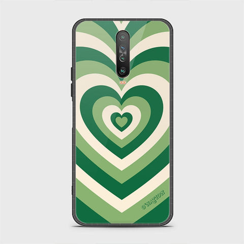 Xiaomi Poco X2 Cover - O'Nation Heartbeat Series - HQ Ultra Shine Premium Infinity Glass Soft Silicon Borders Case