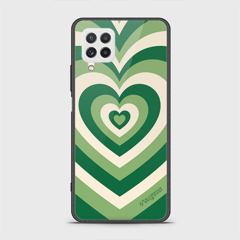 Samsung Galaxy M22 Cover - O'Nation Heartbeat Series - HQ Ultra Shine Premium Infinity Glass Soft Silicon Borders Case