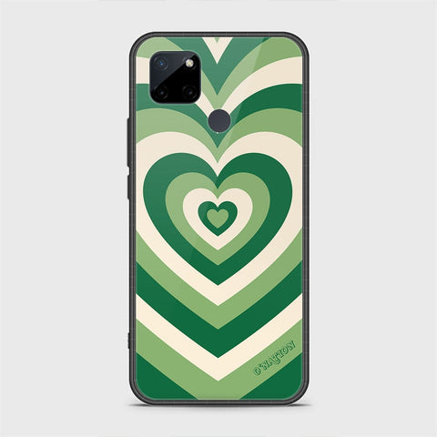 Realme C25Y Cover - O'Nation Heartbeat Series - HQ Ultra Shine Premium Infinity Glass Soft Silicon Borders Case