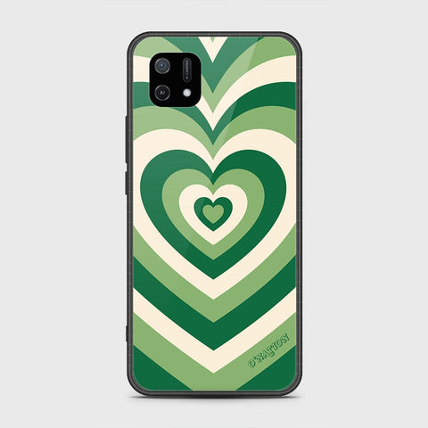 Oppo A16K Cover - O'Nation Heartbeat Series - HQ Ultra Shine Premium Infinity Glass Soft Silicon Borders Case