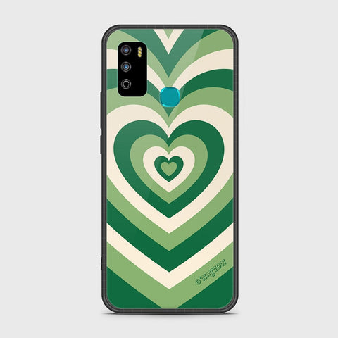 Infinix Hot 9 Play Cover - O'Nation Heartbeat Series - HQ Ultra Shine Premium Infinity Glass Soft Silicon Borders Case