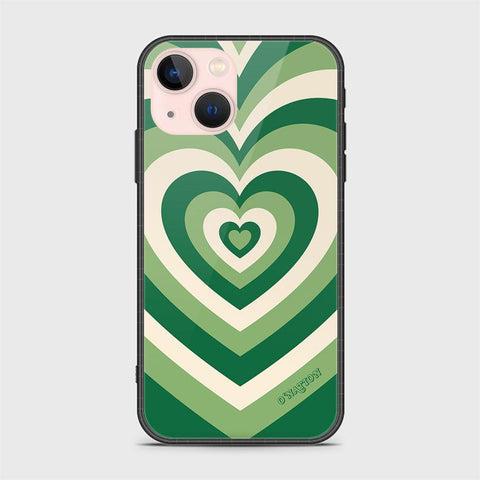 iPhone 14 Plus Cover - O'Nation Heartbeat Series - HQ Ultra Shine Premium Infinity Glass Soft Silicon Borders Case