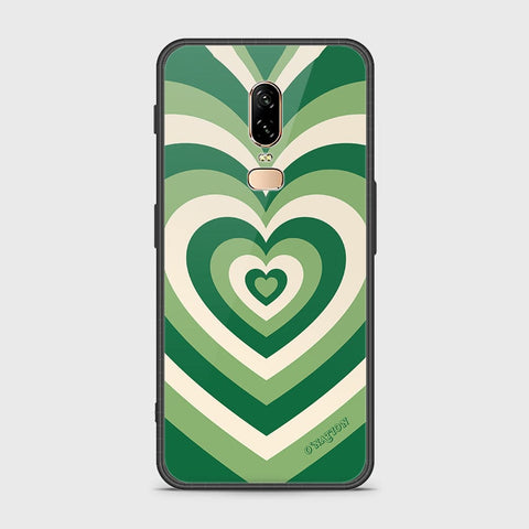 OnePlus 6 Cover - O'Nation Heartbeat Series - HQ Ultra Shine Premium Infinity Glass Soft Silicon Borders Case