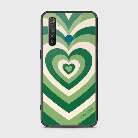 Realme 5 Pro Cover - O'Nation Heartbeat Series - HQ Ultra Shine Premium Infinity Glass Soft Silicon Borders Case