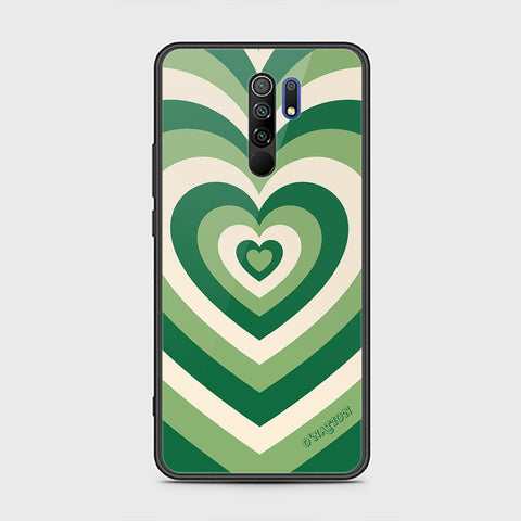 Xiaomi Redmi 9 Cover - O'Nation Heartbeat Series - HQ Ultra Shine Premium Infinity Glass Soft Silicon Borders Case