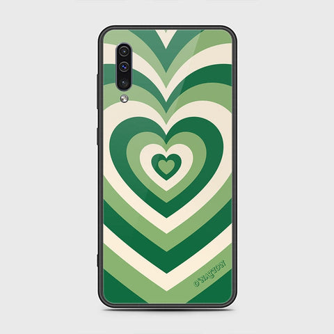 Samsung Galaxy a30s Cover - O'Nation Heartbeat Series - HQ Ultra Shine Premium Infinity Glass Soft Silicon Borders Case